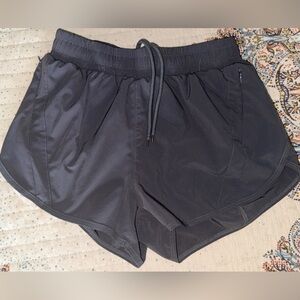 Grey Lululemon Athletic Running Shorts